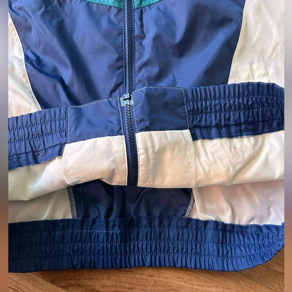 Vintage JC Penny 90s USA Olympic Color block Windbreaker Jacket. Men’s medium. - Picture 9 of 12